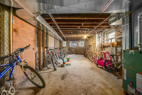 a view of storage and utility room