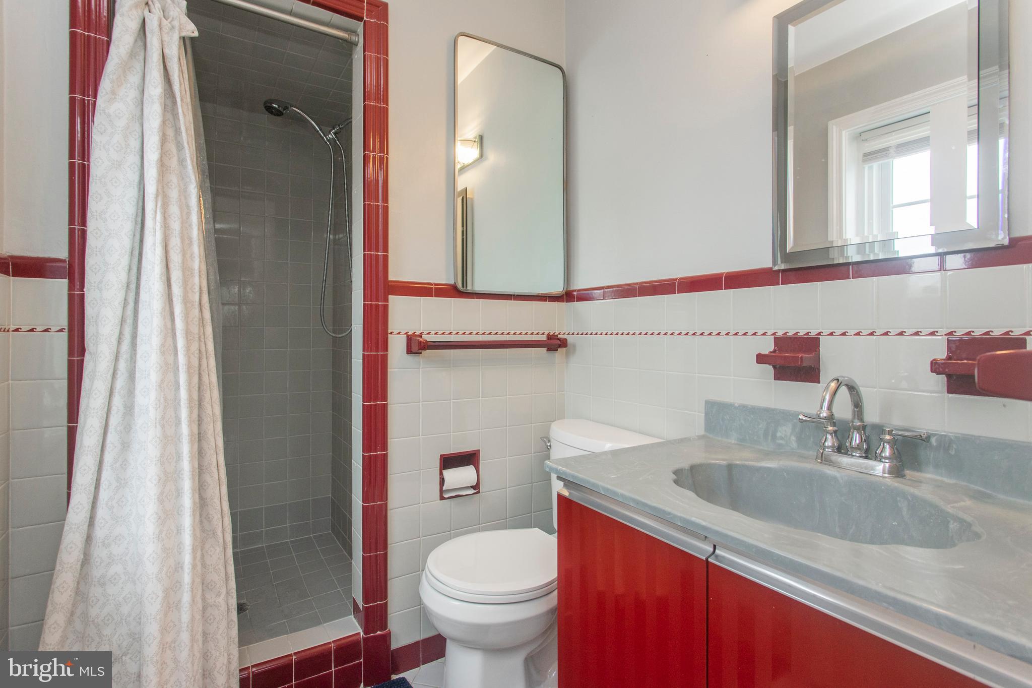 233 Barker Road Wyncote, PA 19095 - Photo 29 of 61 Main Bathroom with stall shower