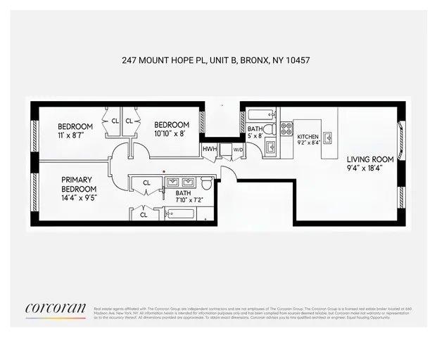 $589,000 | 247 Mt Hope Place, Unit B | Mount Hope