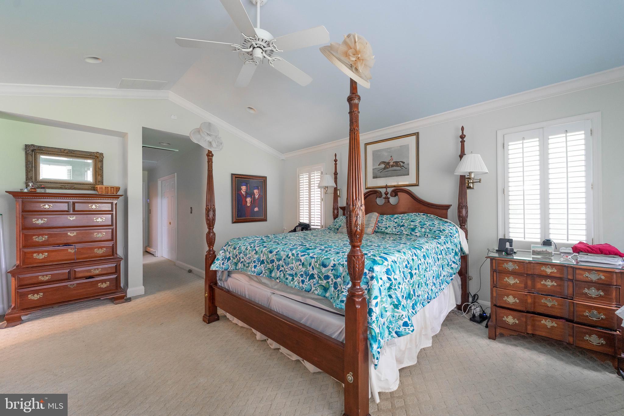 605 St Francis Road Baltimore, MD 21286 - Photo 31 of 56 a bedroom with a bed and a tv