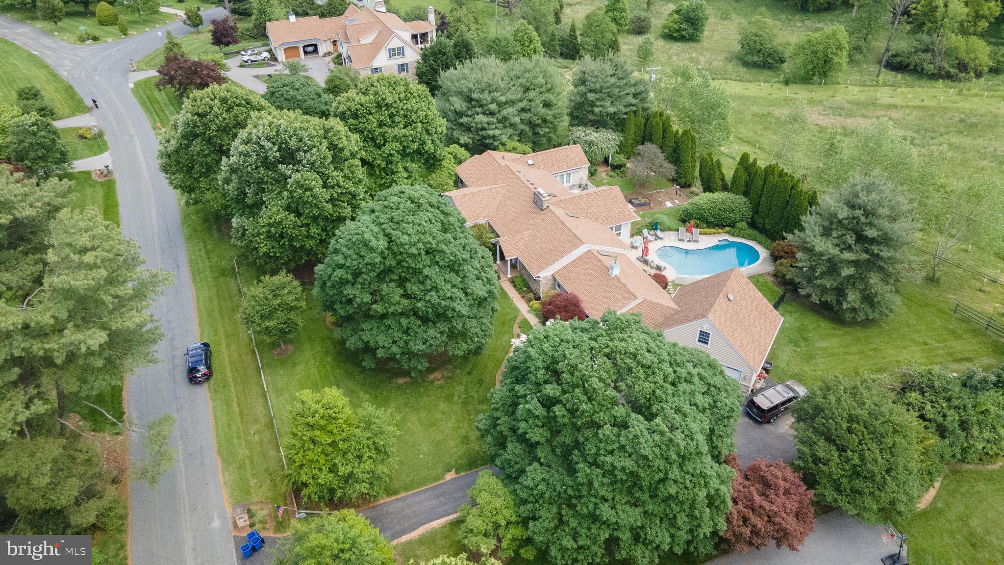 605 St Francis Road Baltimore, MD 21286 - Photo 7 of 56 an aerial view of a house with a yard