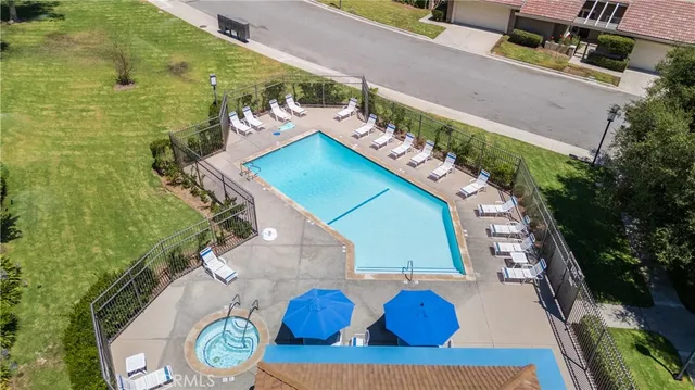 a house view with a outdoor space