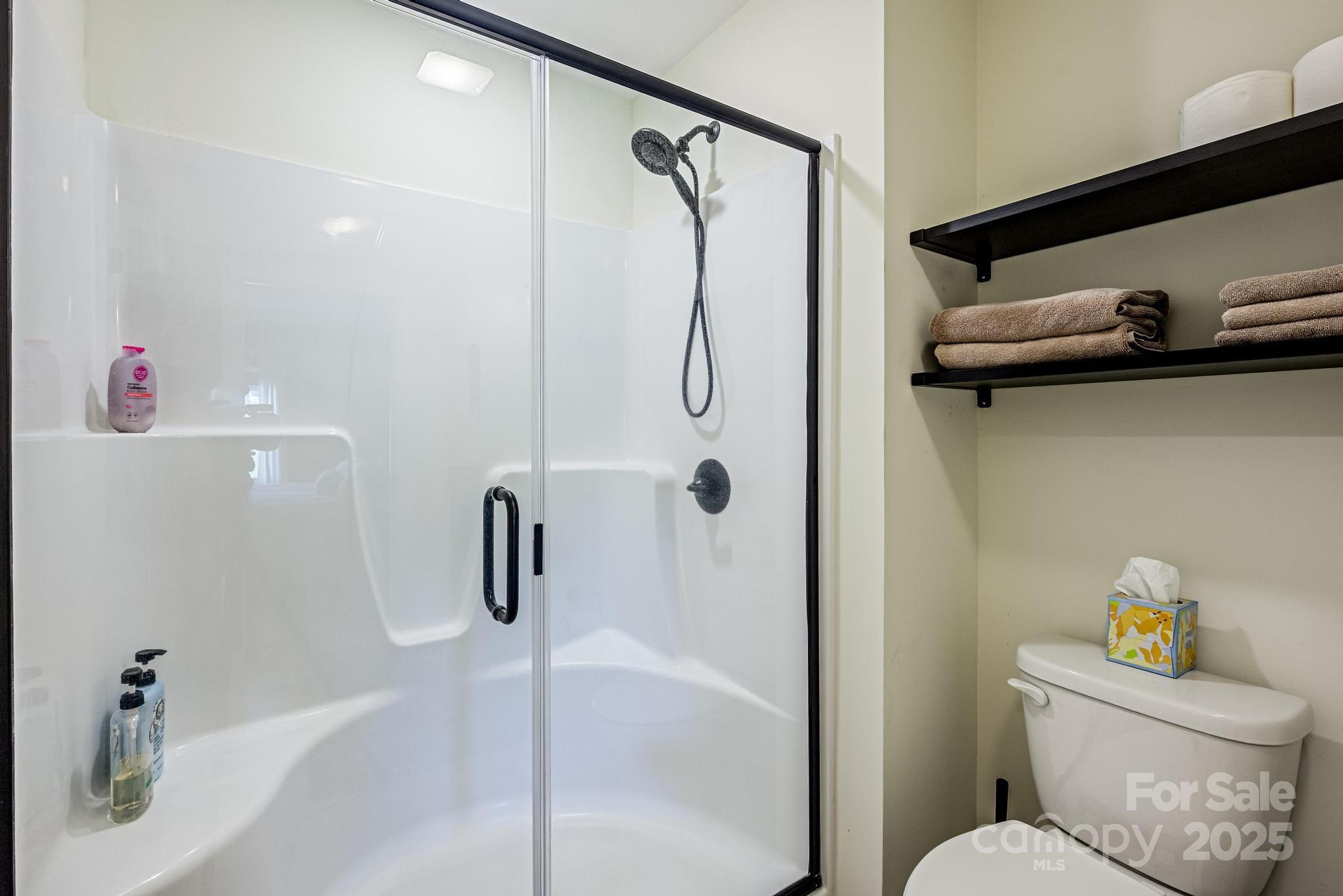 2256 Bolton Road Catawba, NC 28609 - Photo 24 of 48 a bathroom with a shower a toilet and a sink