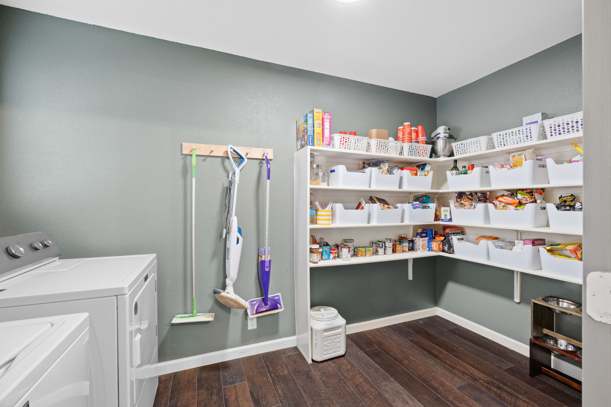 304 Old Peak Road Georgetown, TX 78626 - Photo 14 of 40 Storage area featuring washing machine and clothes dryer