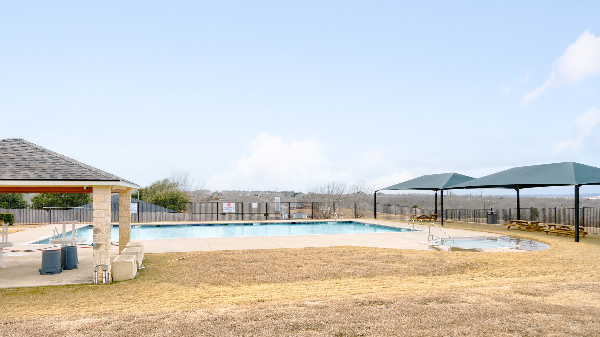 304 Old Peak Road Georgetown, TX 78626 - Photo 32 of 40 Community pool with a patio and a gazebo