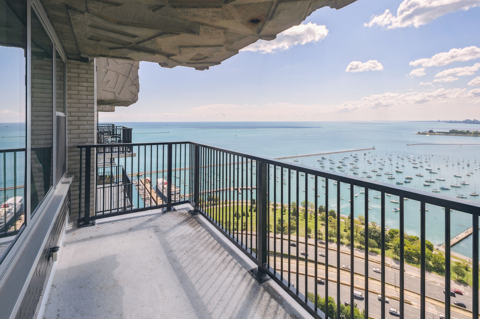 400 East Randolph Street, Unit 3905 Chicago, IL 60601 - Photo 15 of 55 a view of balcony with staircase
