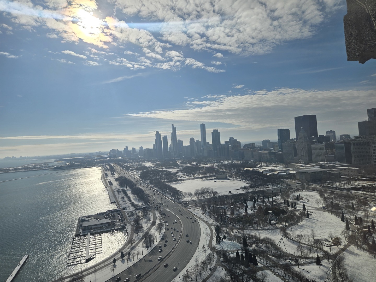 400 East Randolph Street, Unit 3905 Chicago, IL 60601 - Photo 4 of 55 a view of a city with ocean