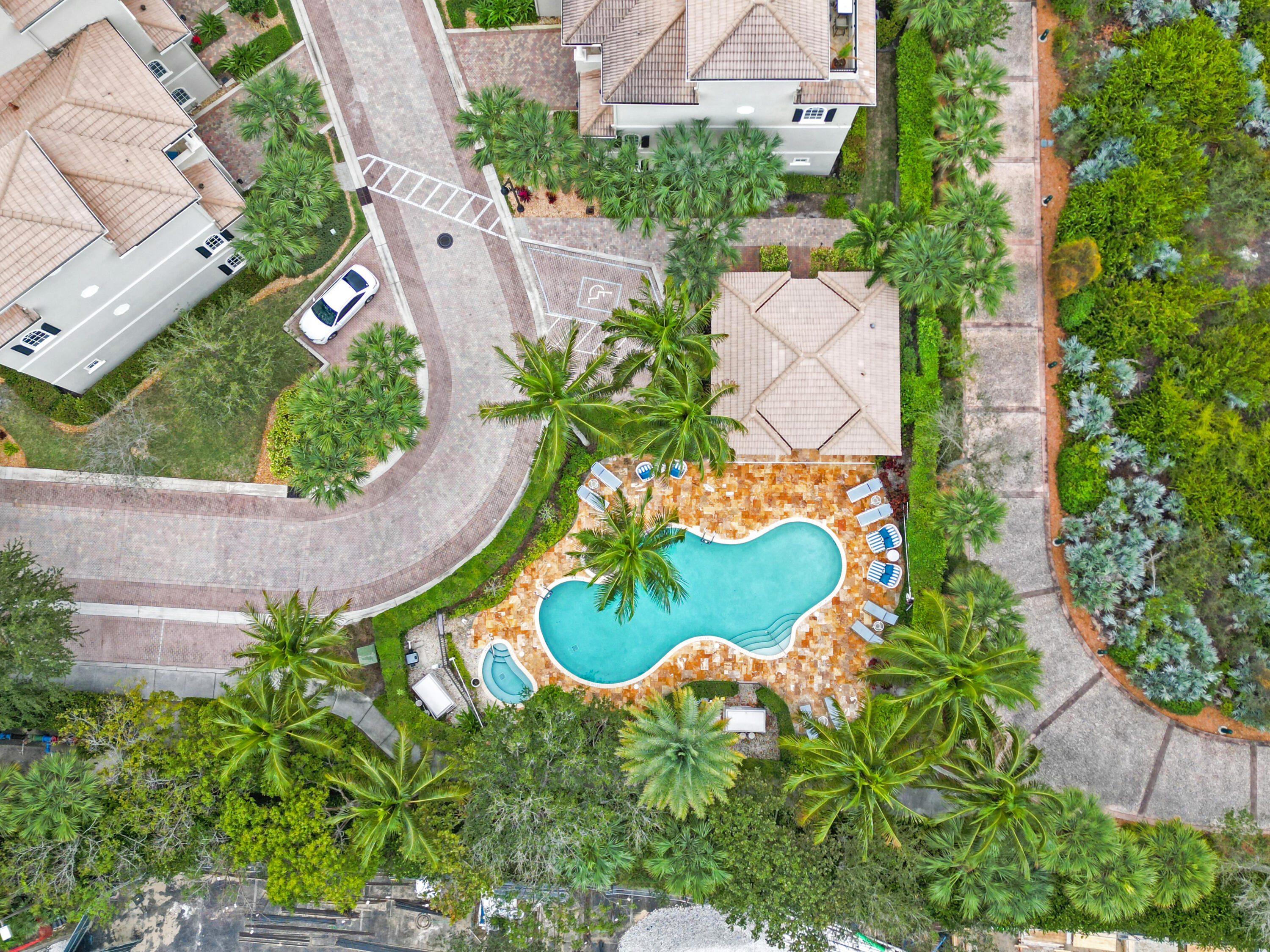 144 Tierra Lane, Unit 13 Jupiter, FL 33477 - Photo 33 of 42 144 Tierra Lane Jupiter Overhead View of