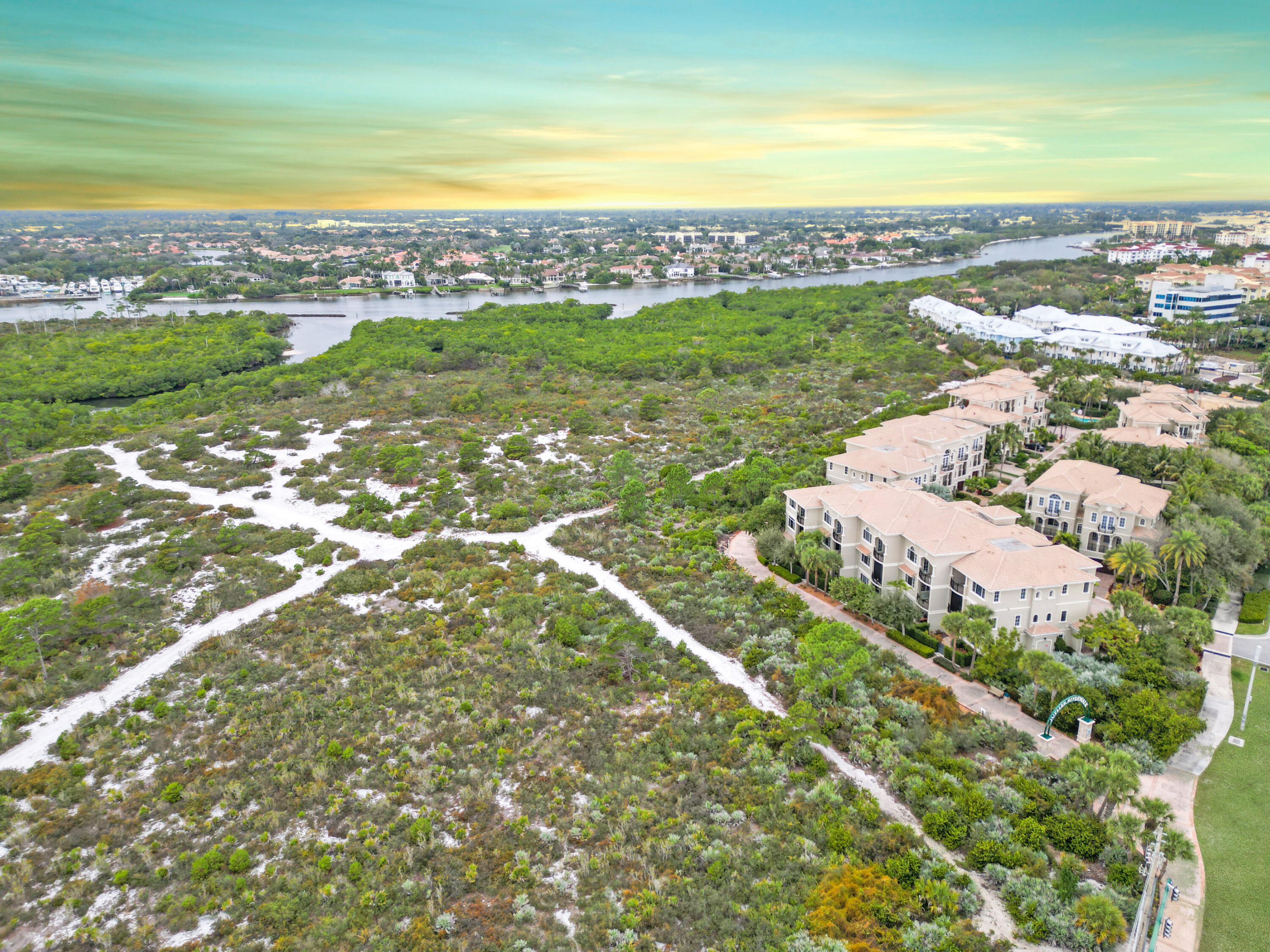 144 Tierra Lane, Unit 13 Jupiter, FL 33477 - Photo 36 of 42 144 Tierra Lane Jupiter View from South