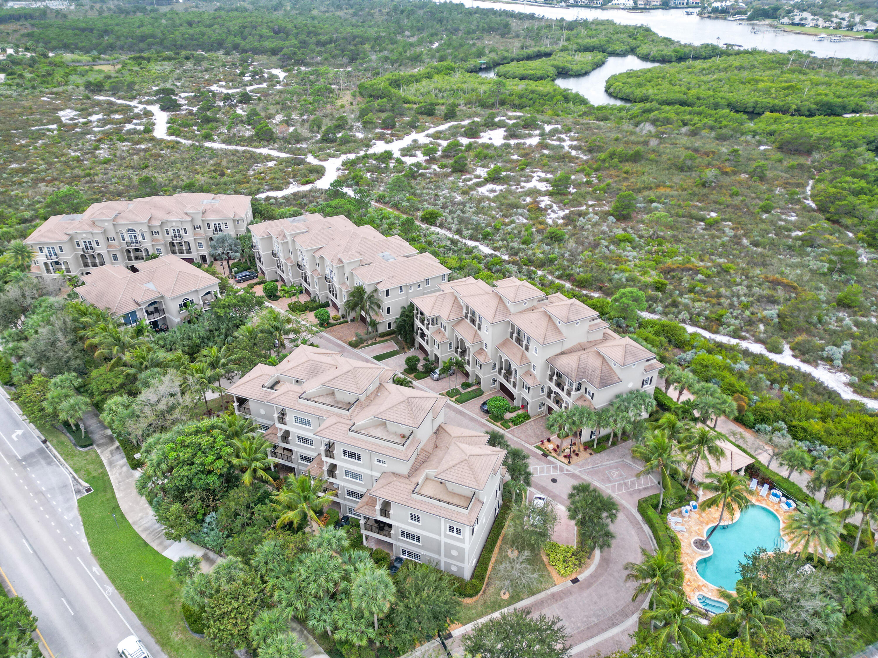 144 Tierra Lane, Unit 13 Jupiter, FL 33477 - Photo 37 of 42 144 Tierra Lane Jupiter Overhad View