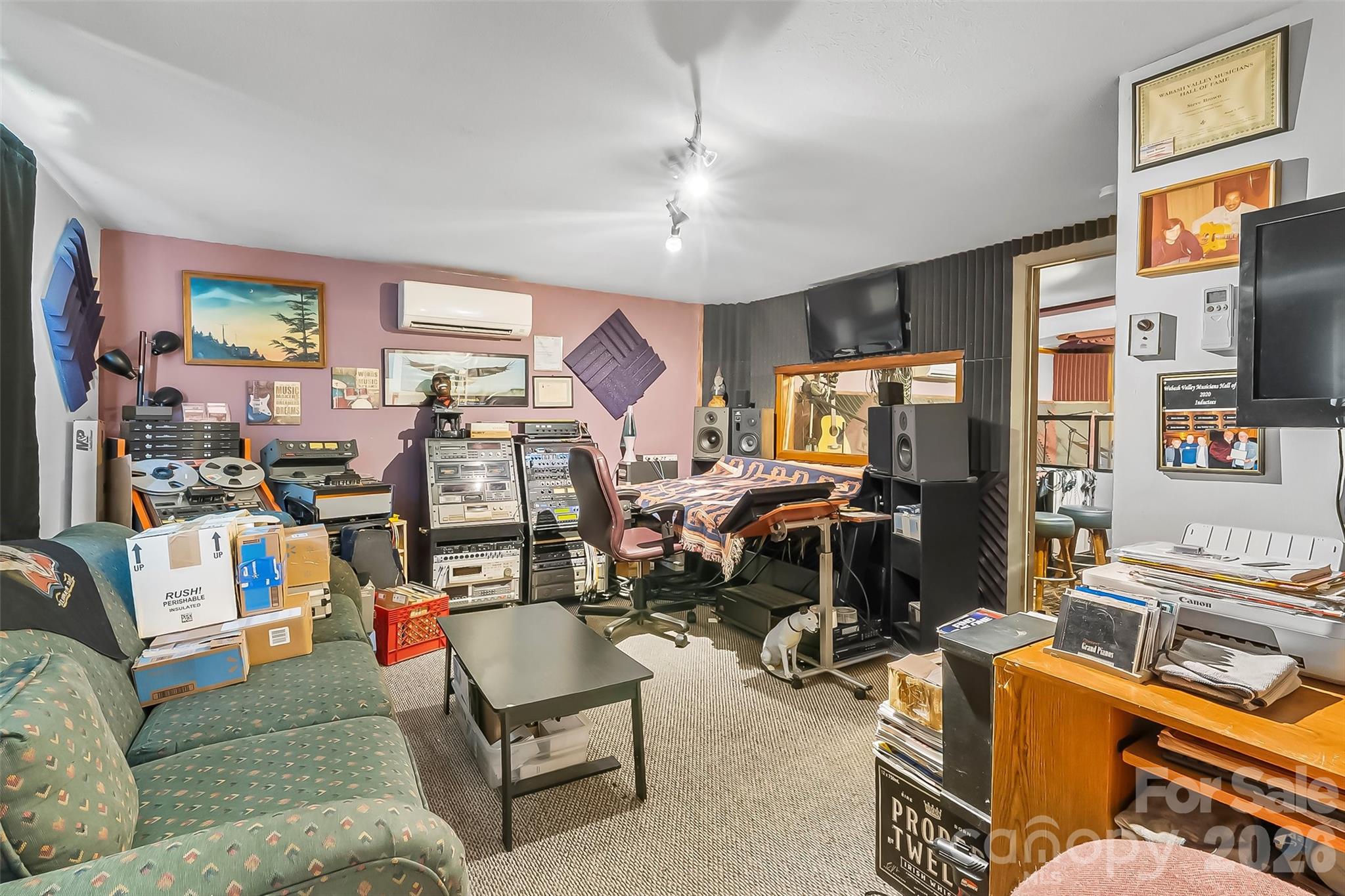 2706 Connelly Springs Road Granite Falls, NC 28630 - Photo 11 of 34 a living room with furniture and a flat screen tv