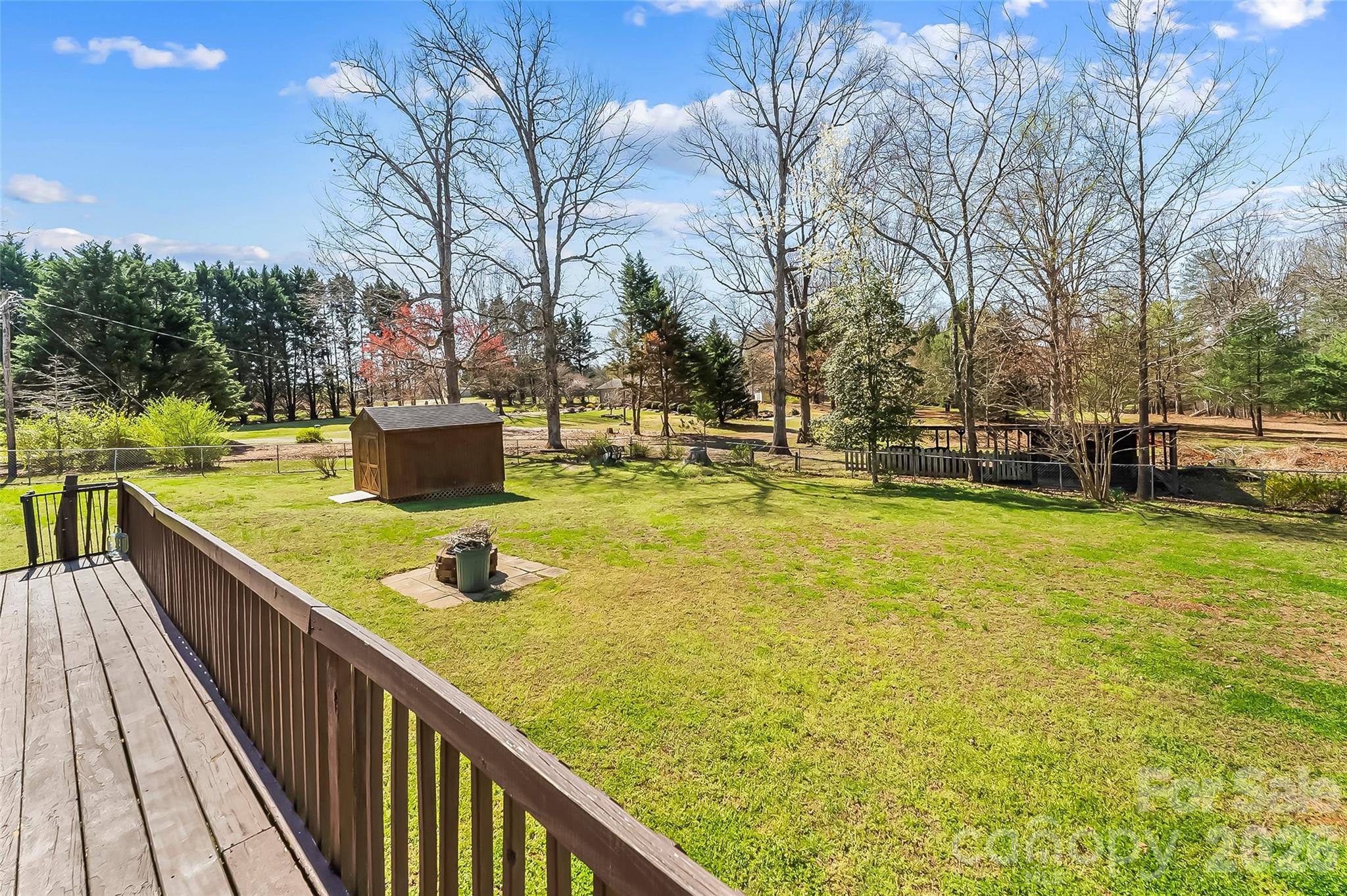 2706 Connelly Springs Road Granite Falls, NC 28630 - Photo 26 of 34 a view of swimming pool from a balcony