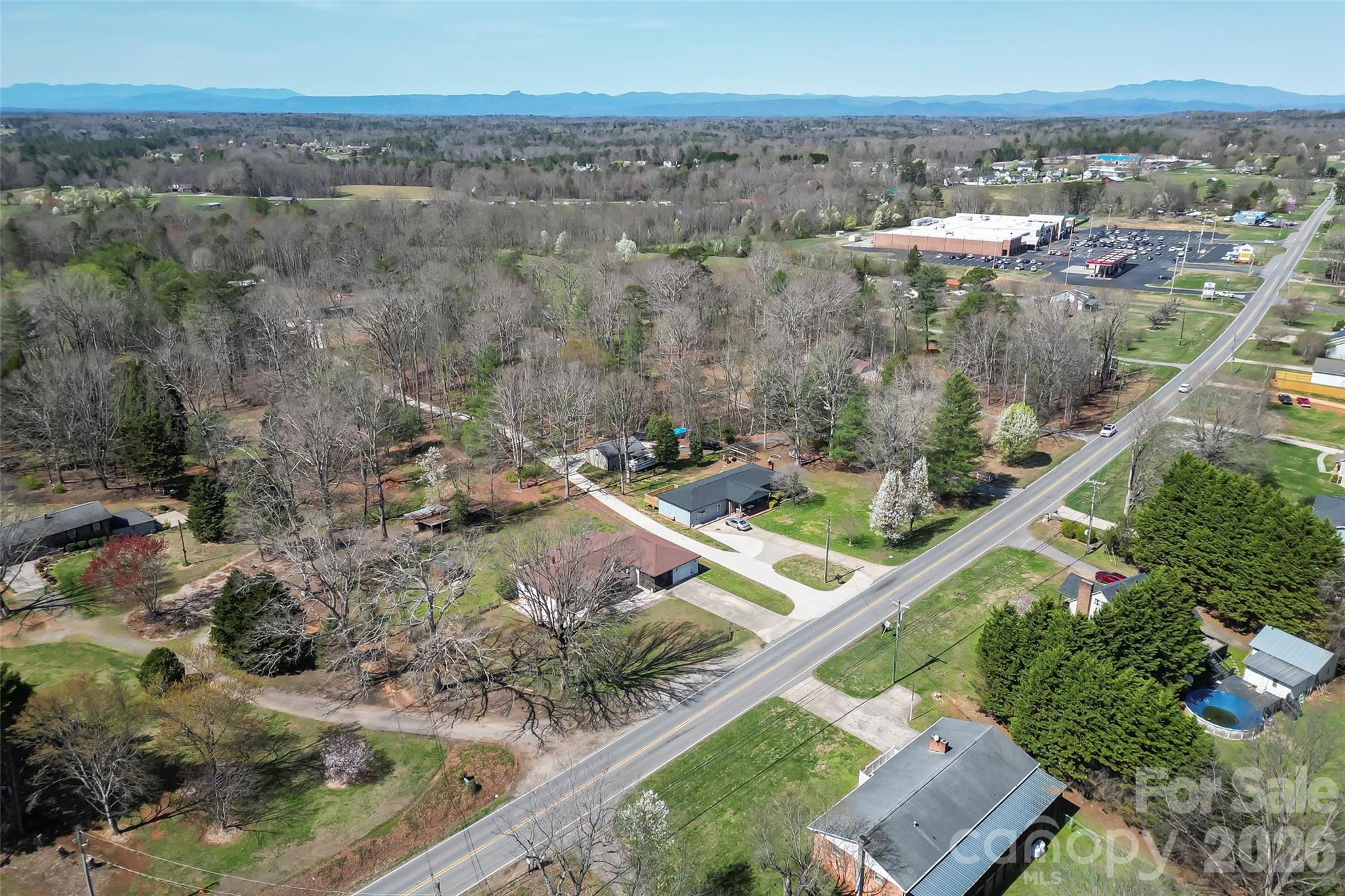 2706 Connelly Springs Road Granite Falls, NC 28630 - Photo 31 of 34 an aerial view of multiple house