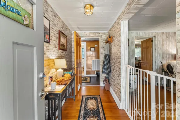 a view of front door