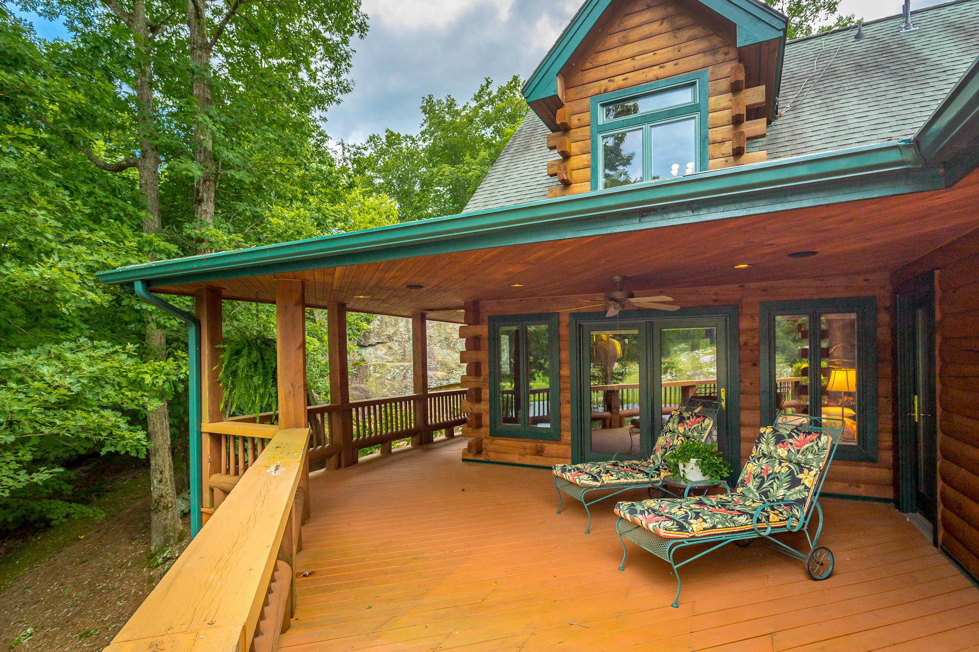 893 Rushing Water Trail Rising Fawn, GA 30738 - Photo 37 of 127 Covered Porch