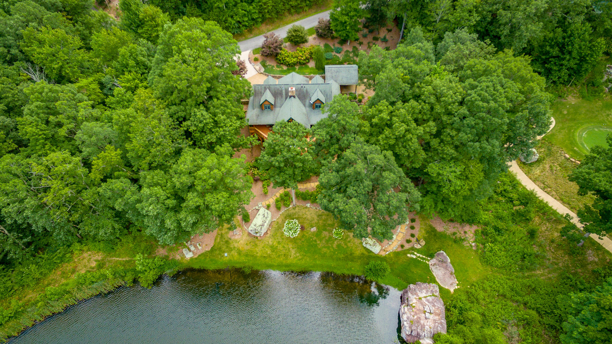 893 Rushing Water Trail Rising Fawn, GA 30738 - Photo 5 of 127 Aerial