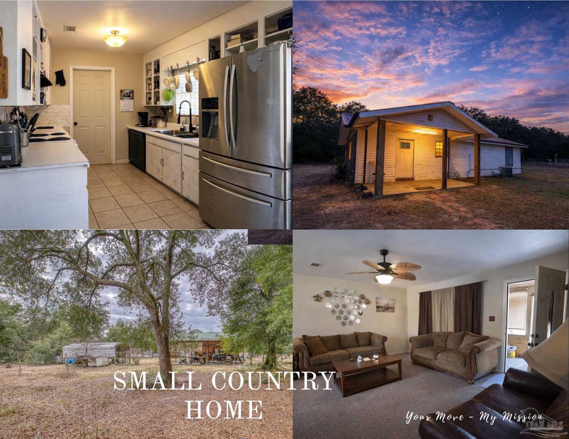 10246 Nichols Lake Road Milton, FL 32583 - Photo 3 of 43 a kitchen that has a lot of cabinets and refrigerator