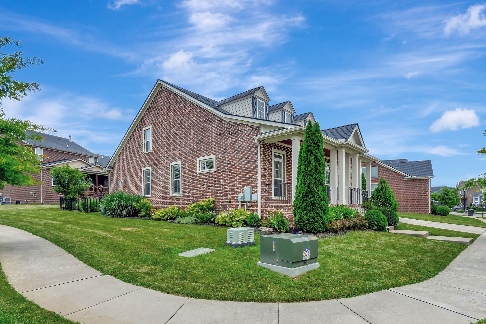 607 Beamon Drive Franklin, TN 37064 - Photo 3 of 45 a front view of a house with garden