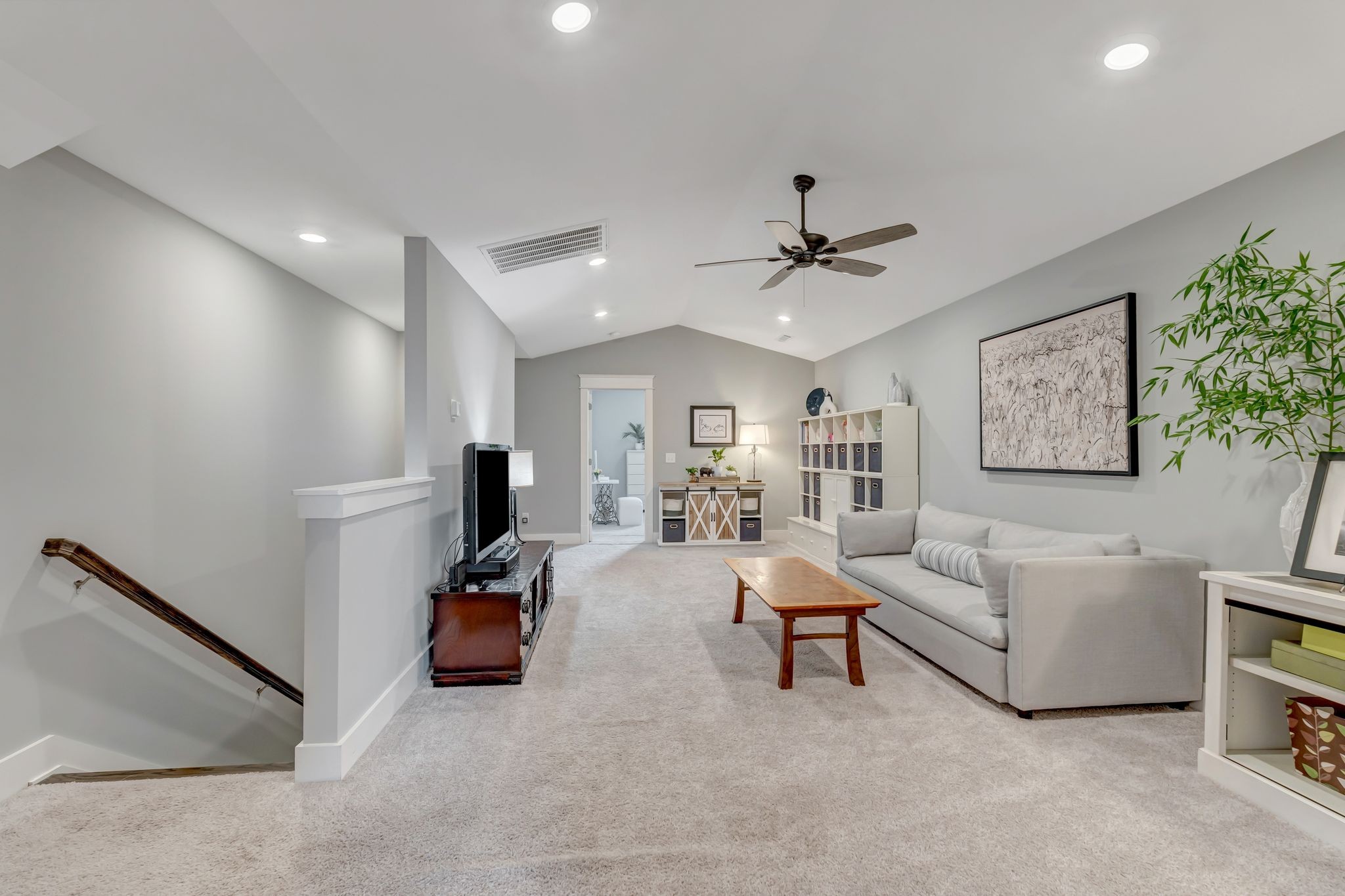 607 Beamon Drive Franklin, TN 37064 - Photo 32 of 45 a living room with furniture and a ceiling fan