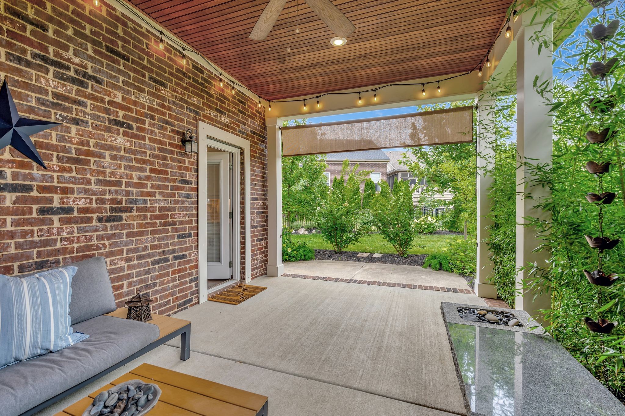 607 Beamon Drive Franklin, TN 37064 - Photo 41 of 45 a view of a patio with plants and large trees