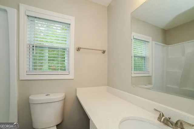 a bathroom with a sink and a toilet