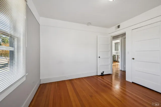 wooden floor in an empty room