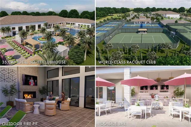 a view of a patio with a table and chairs under an umbrella