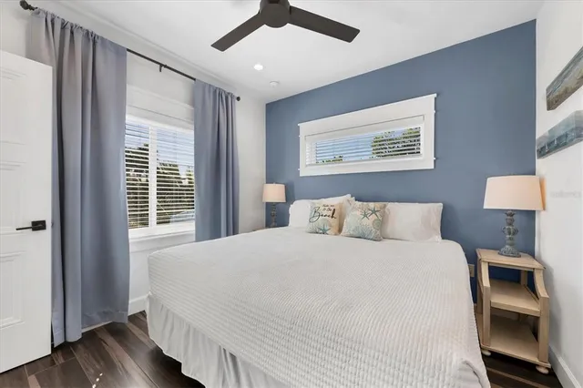 a view of backyard with a small pool