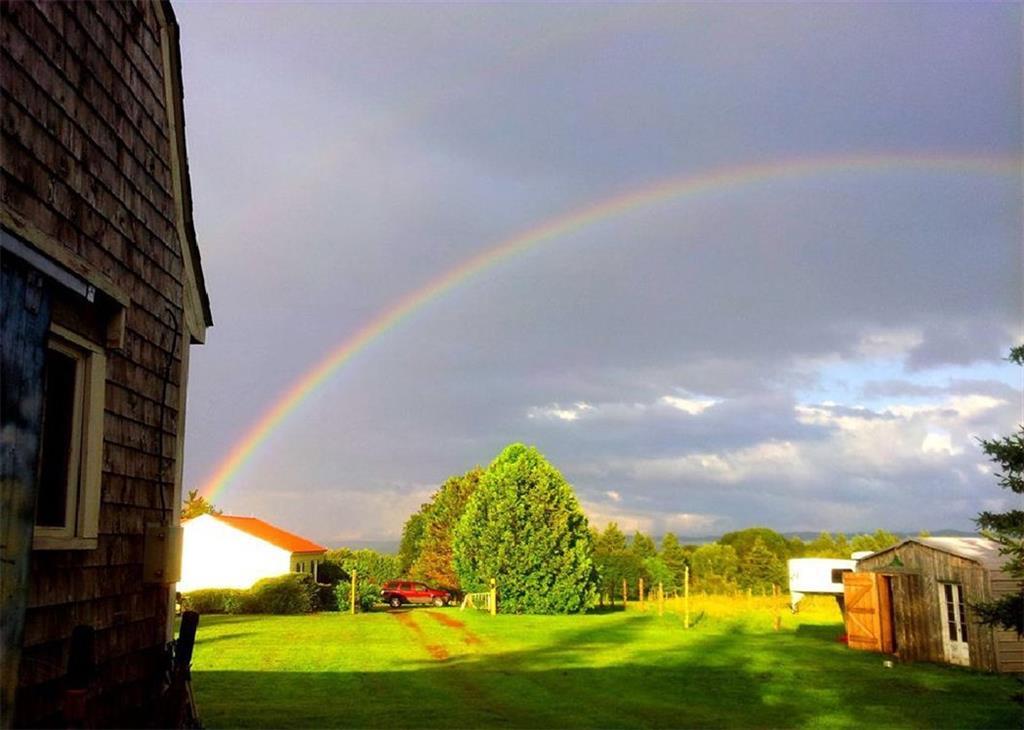 576 Shore Road Perry, ME 04667 - Photo 32 of 34 Rainbow over the house