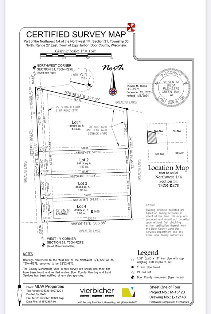 Lot 3 Division Road Egg Harbor, WI 54209 - Photo 11 of 11