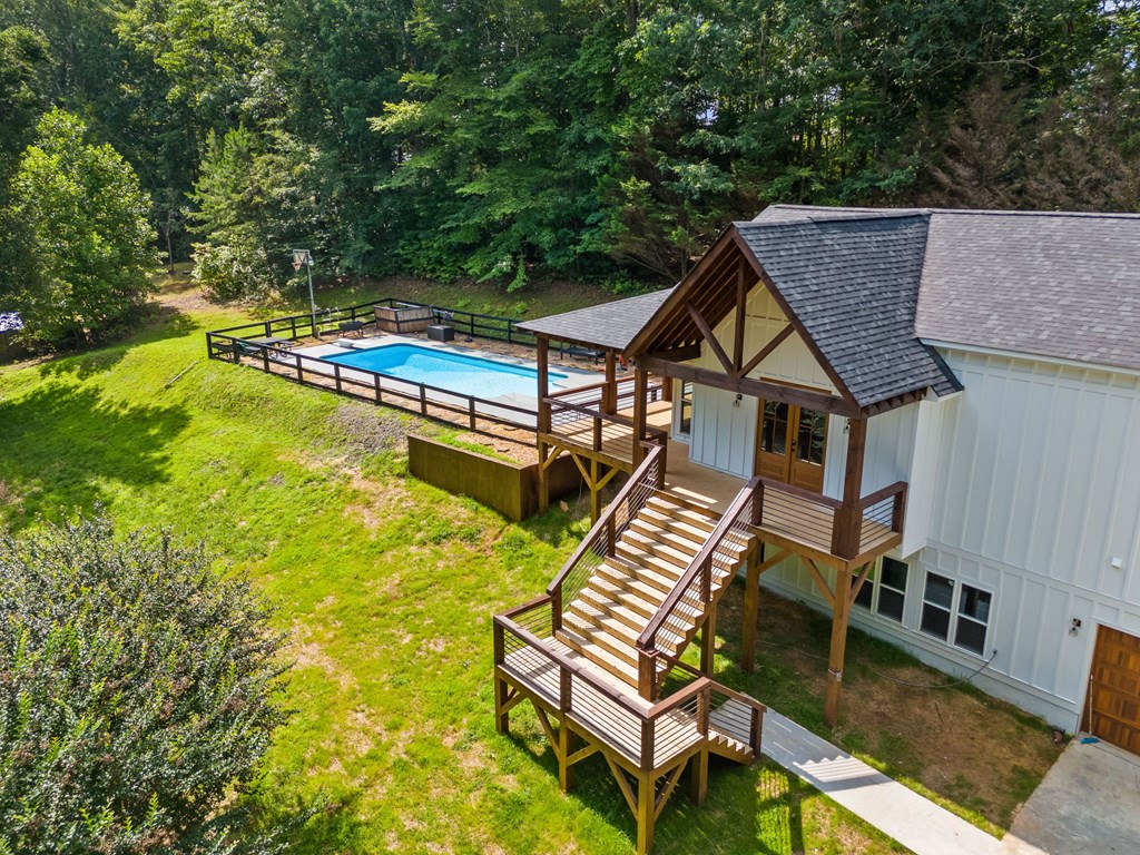 109 Lakeview Court Ellijay, GA 30540 - Photo 2 of 42 Ariel View