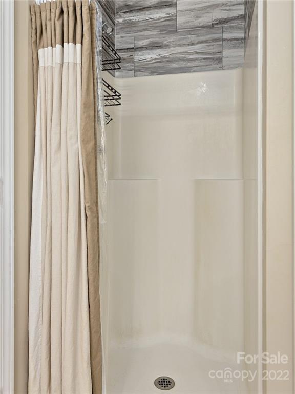 1085 Hooper Creek Road Tryon, NC 28782 - Photo 20 of 34 a close up of a shower curtain
