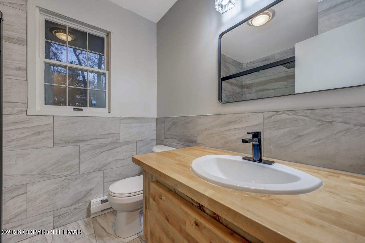 384 Devils Hole Road Cresco, PA 18326 - Photo 45 of 97 a bathroom with a sink and a toilet