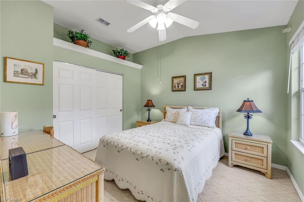 10751 Halfmoon Shoal Road, Unit 201 Estero, FL 34135 - Photo 18 of 47 Second bedroom with lots of natural light, and large closet