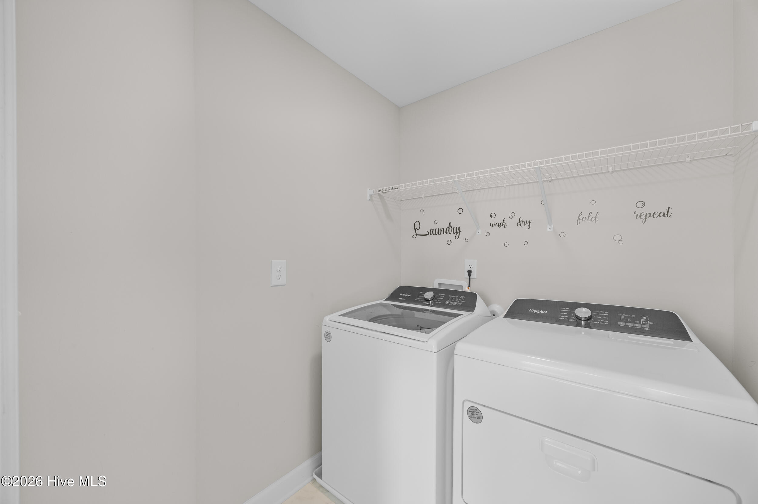 566 Transom Way Holly Ridge, NC 28445 - Photo 42 of 64 Upstairs Laundry Room