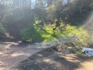 a backyard of a house