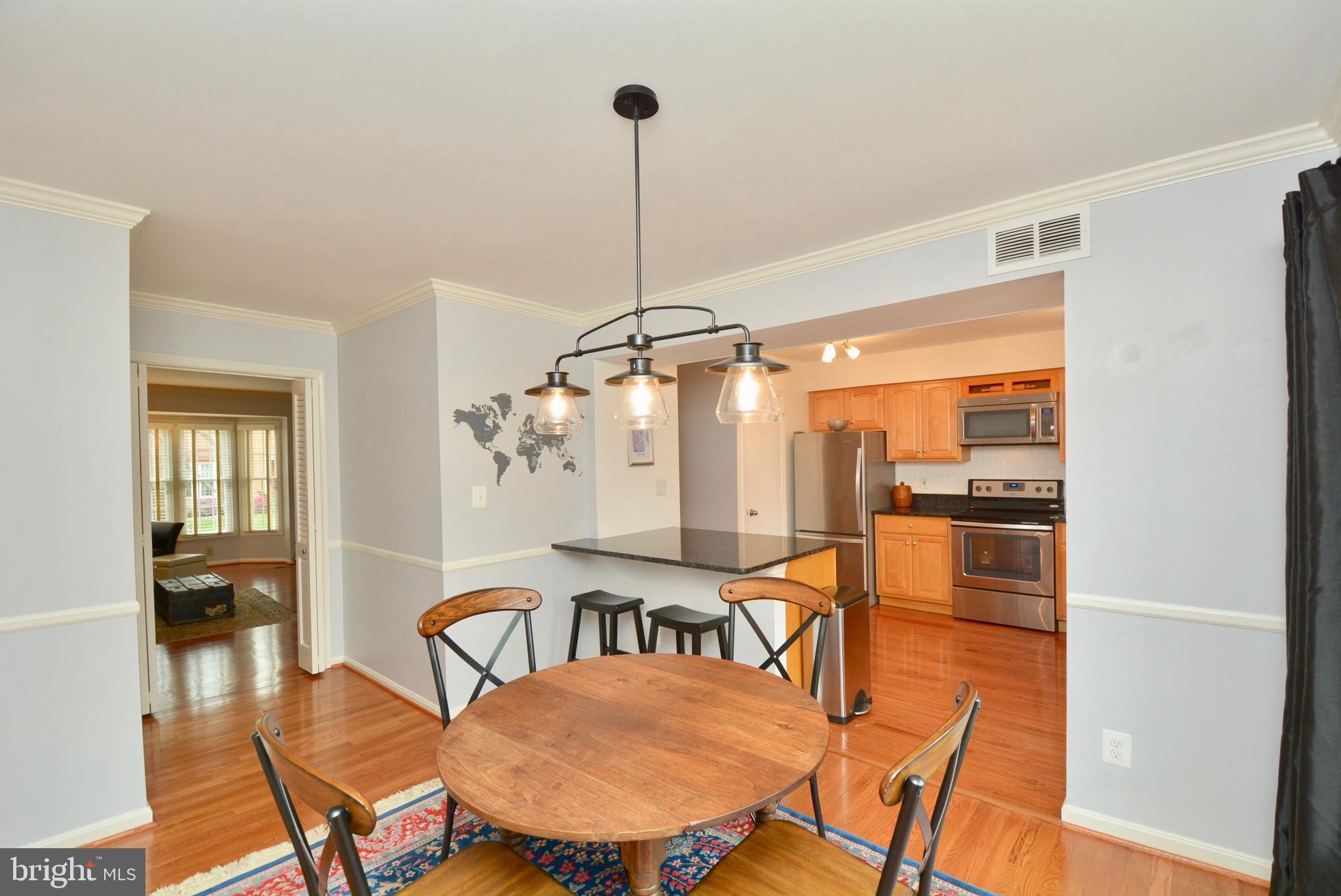 8436 Willow Forge Road Springfield, VA 22152 - Photo 12 of 39 Dining Room opens to Kitchen