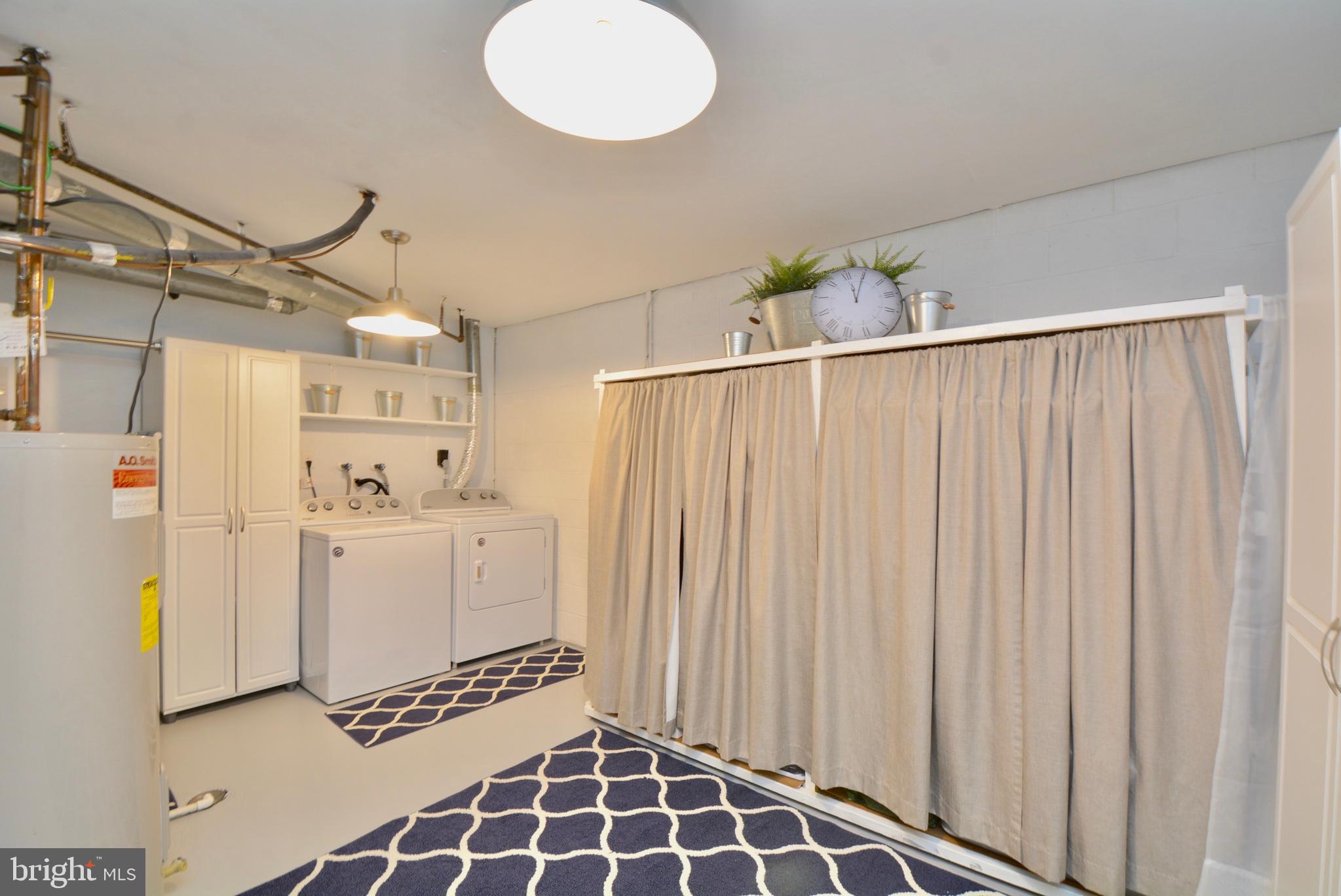 8436 Willow Forge Road Springfield, VA 22152 - Photo 34 of 39 Laundry/Storage Room with built-in shelves