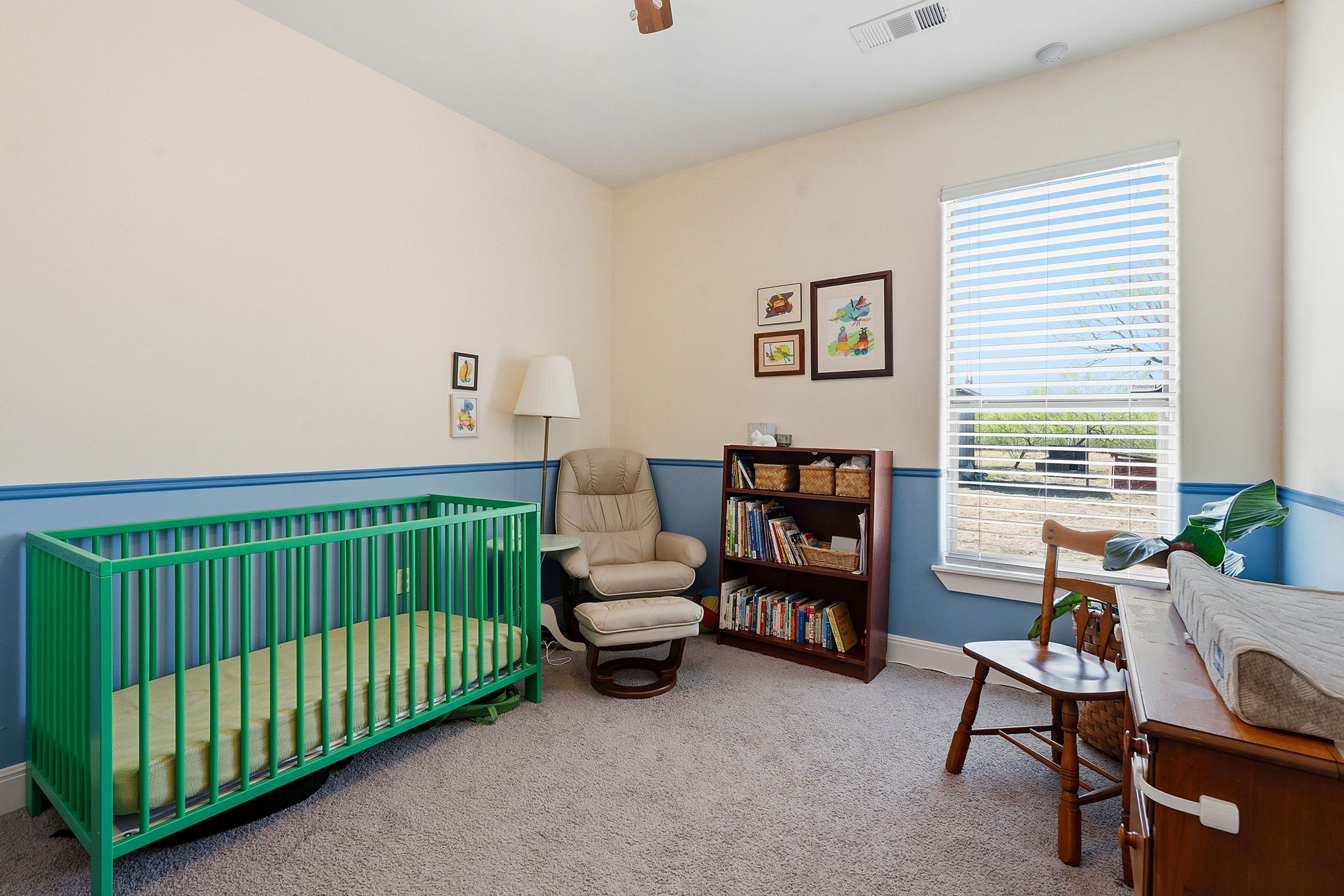 574 Highland Ranch Way Dale, TX 78616 - Photo 20 of 27 a bedroom with furniture and a window