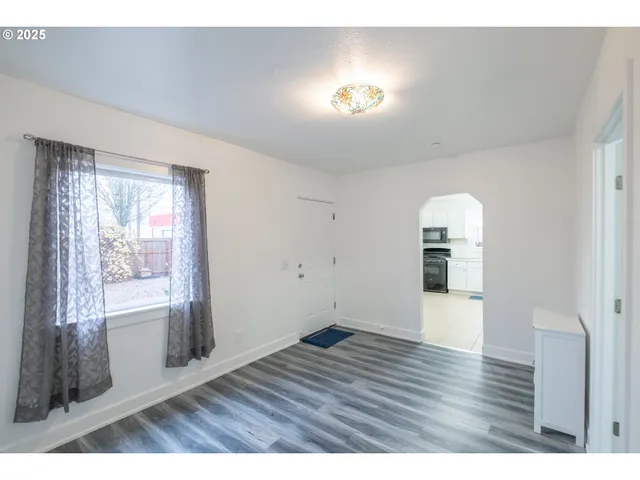 a view interior of the house and wooden floor