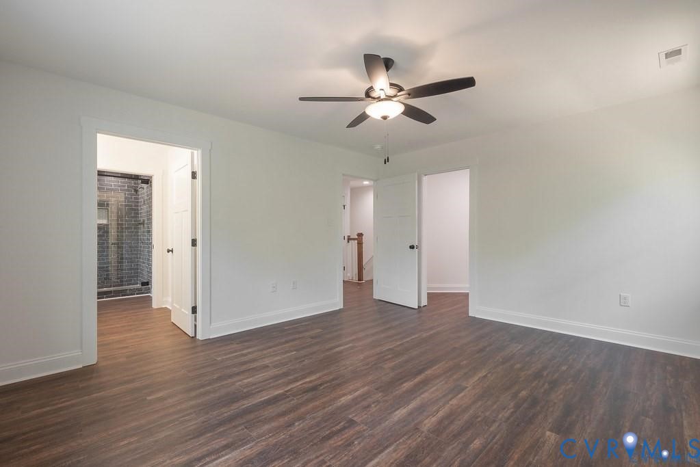 Lot 1 Robertson Town Road Bumpass, VA 23024 - Photo 25 of 40 a view of an empty room with wooden floor