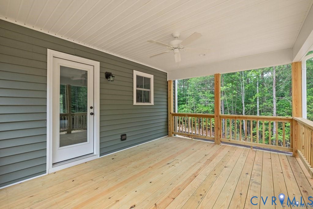 Lot 1 Robertson Town Road Bumpass, VA 23024 - Photo 39 of 40 a view of balcony with wooden floor