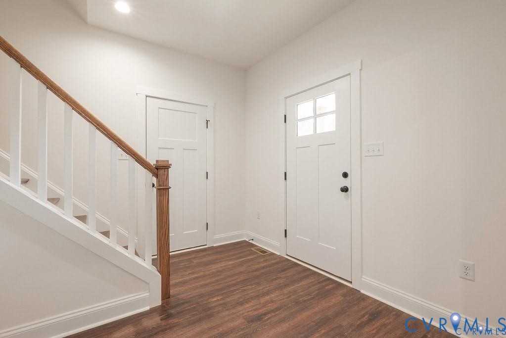 Lot 1 Robertson Town Road Bumpass, VA 23024 - Photo 9 of 40 a view of an entryway with wooden floor