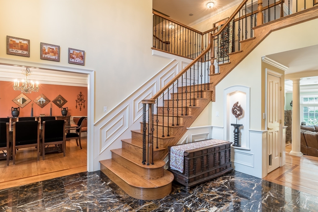 171 Old Farm Road Newton, MA 02459 - Photo 5 of 37 a view of entryway livingroom and hall