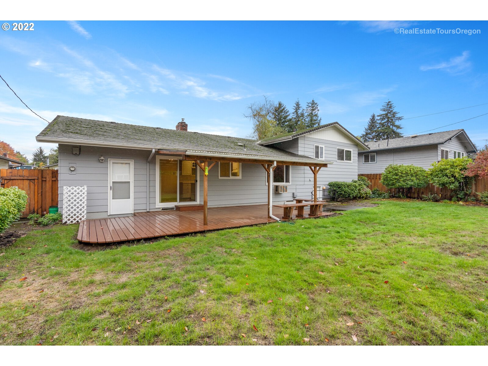 16901 Southeast Haig Street Portland, OR 97236 - Photo 32 of 32 a view of a house with backyard and garden