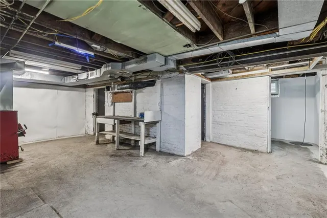 a view of a balcony with city view