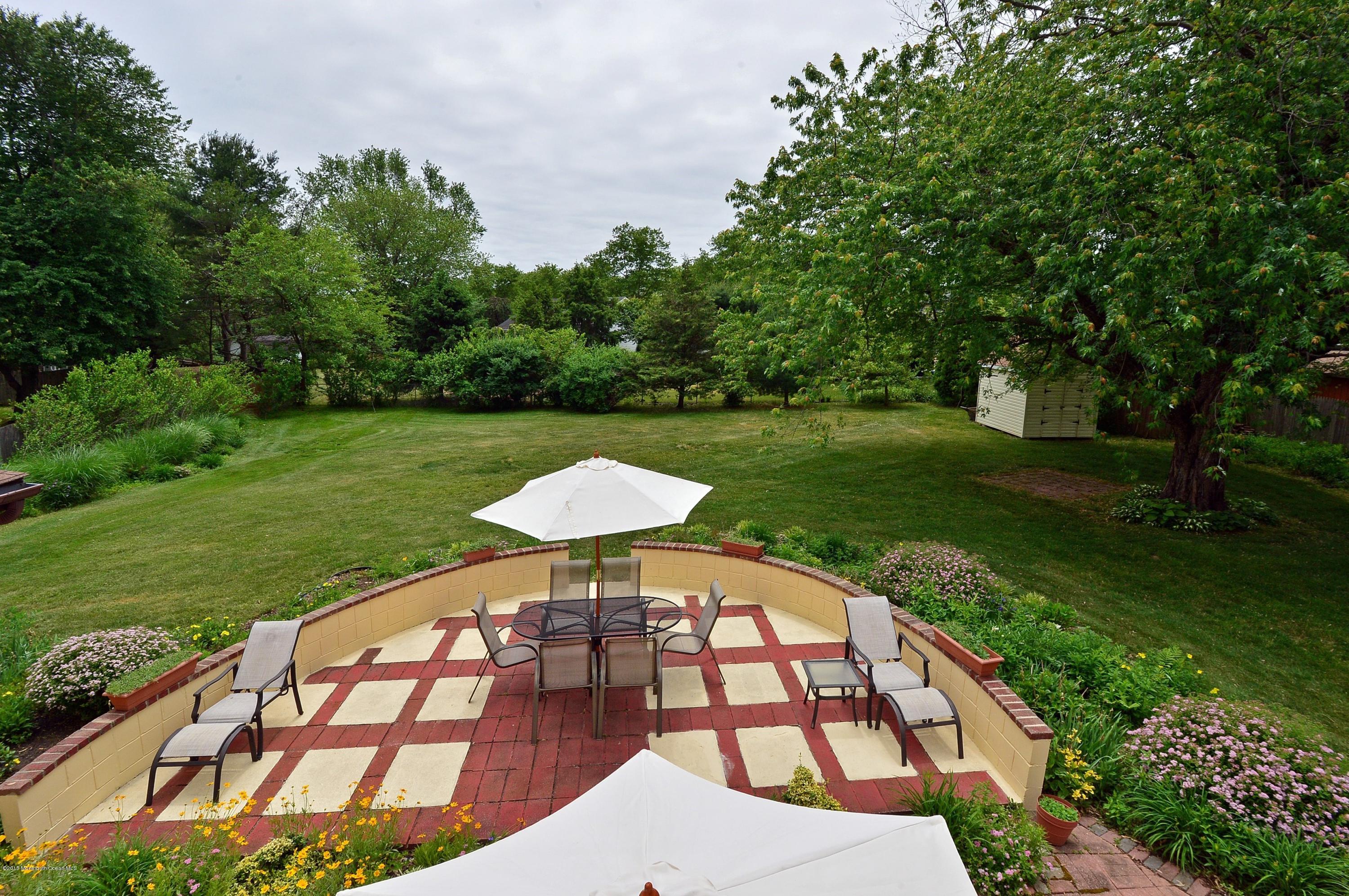 101 Sargent Road Freehold, NJ 07728 - Photo 13 of 18 101 Sargent - Rooftop view backyard