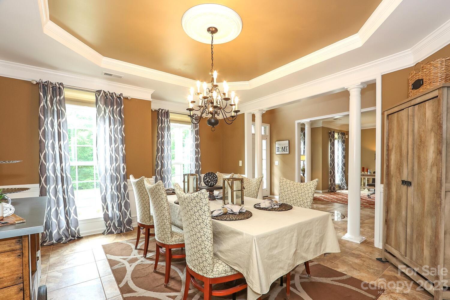 209 Fischer Road Fort Mill, SC 29715 - Photo 8 of 36 a view of a dining room with furniture window and outside view