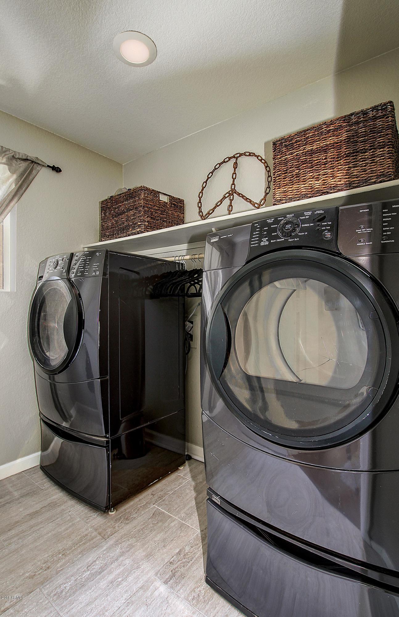462 West Colt Road Tempe, AZ 85284 - Photo 13 of 29 a utility room with washer and dryer