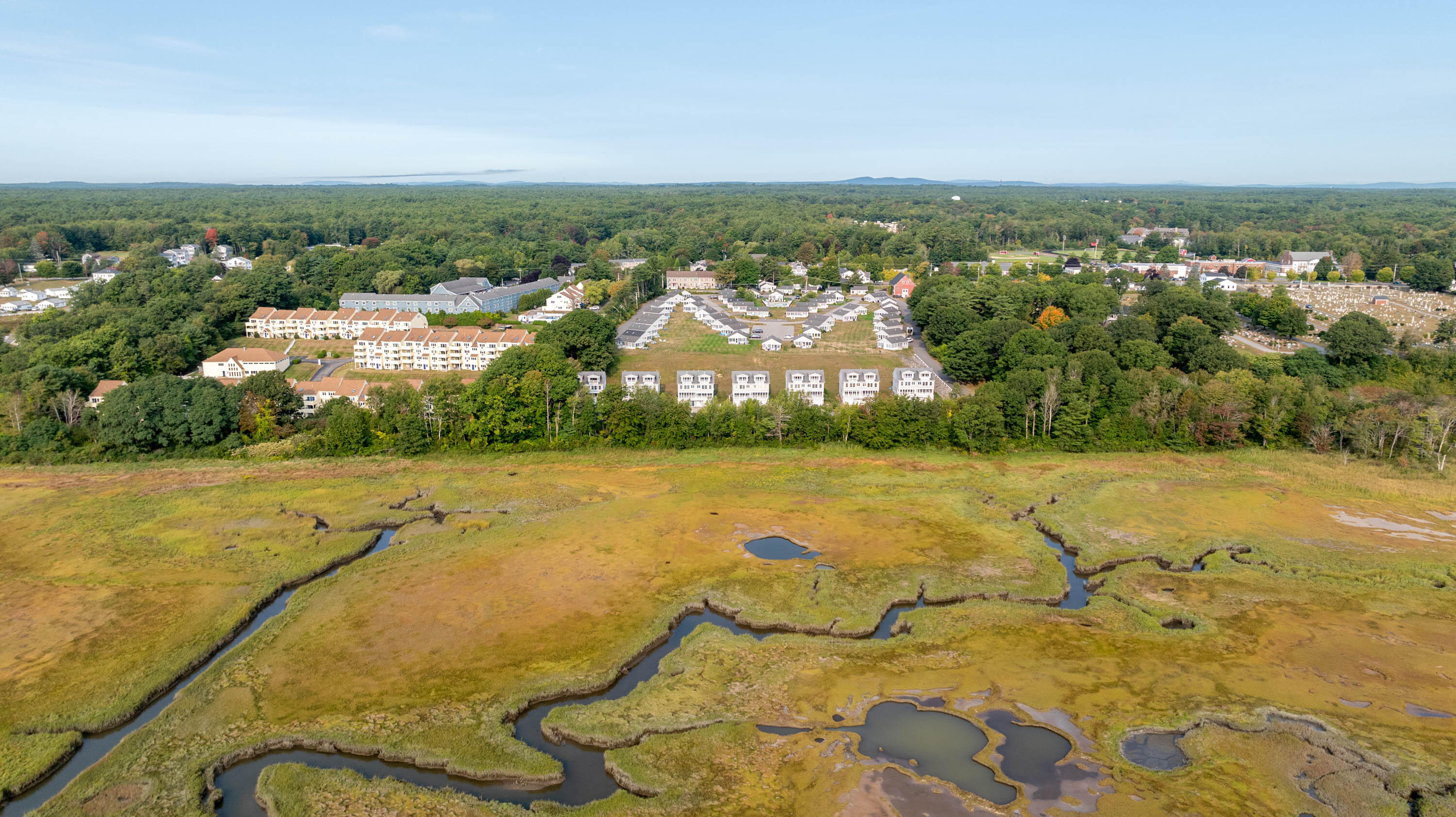 1413 Post Road, Unit 64 Wells, ME 04090 - Photo 2 of 43 aerial marsh inland
